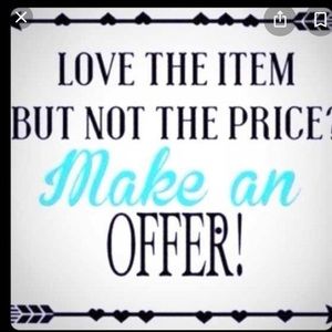 Make an Offer or ask to bundle anything!